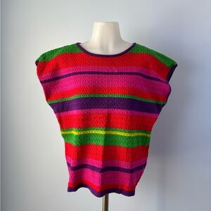 Liz Claiborne Colorful Knit Tee